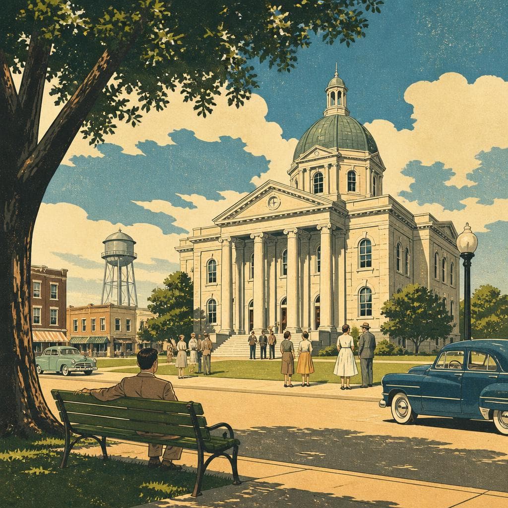 Cover art for Where Rains County Learned to Stand Still