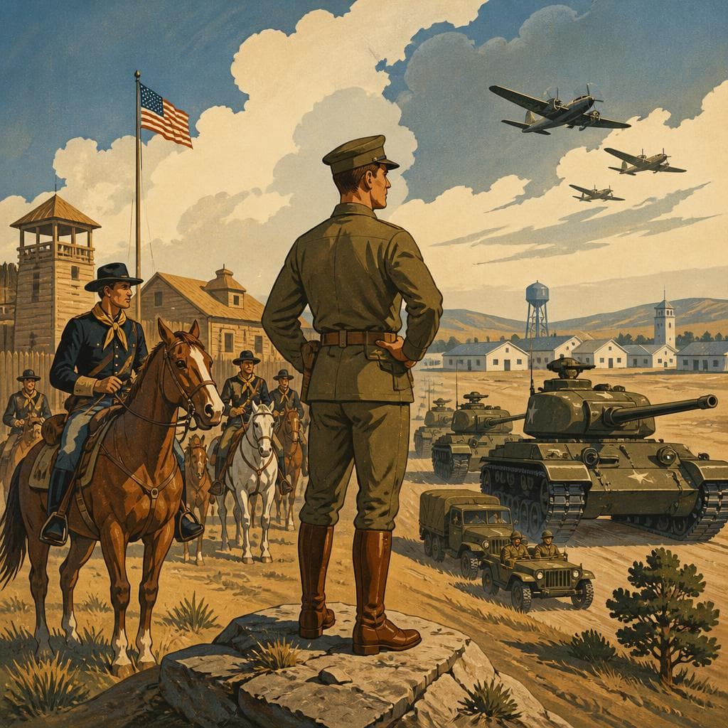 Cover art for Where the Army Changed Horses for History
