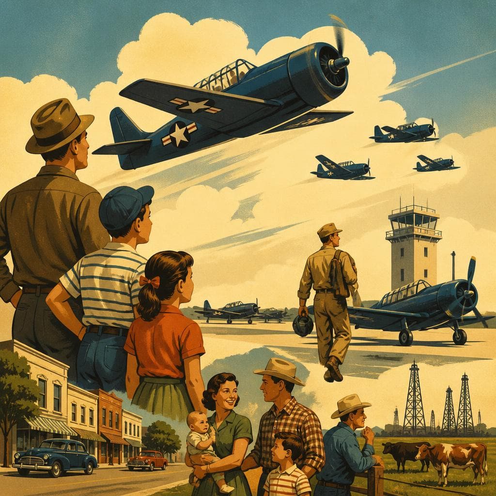 Cover art for When Beeville Learned the Sound of Navy Wings