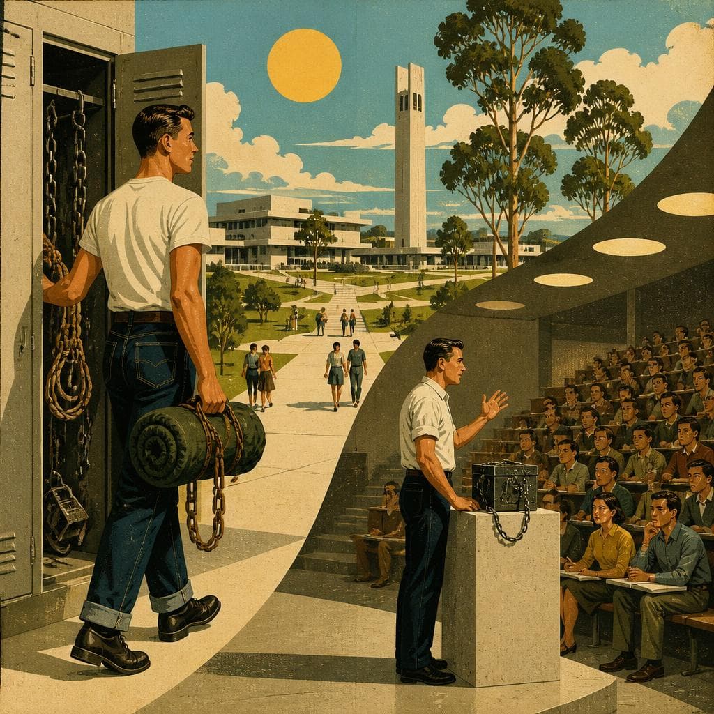 Cover art for From Locker to Lecture Hall