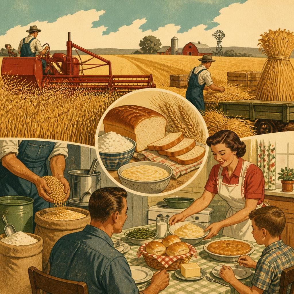 Cover art for What the Wheat Fields Put on the Table