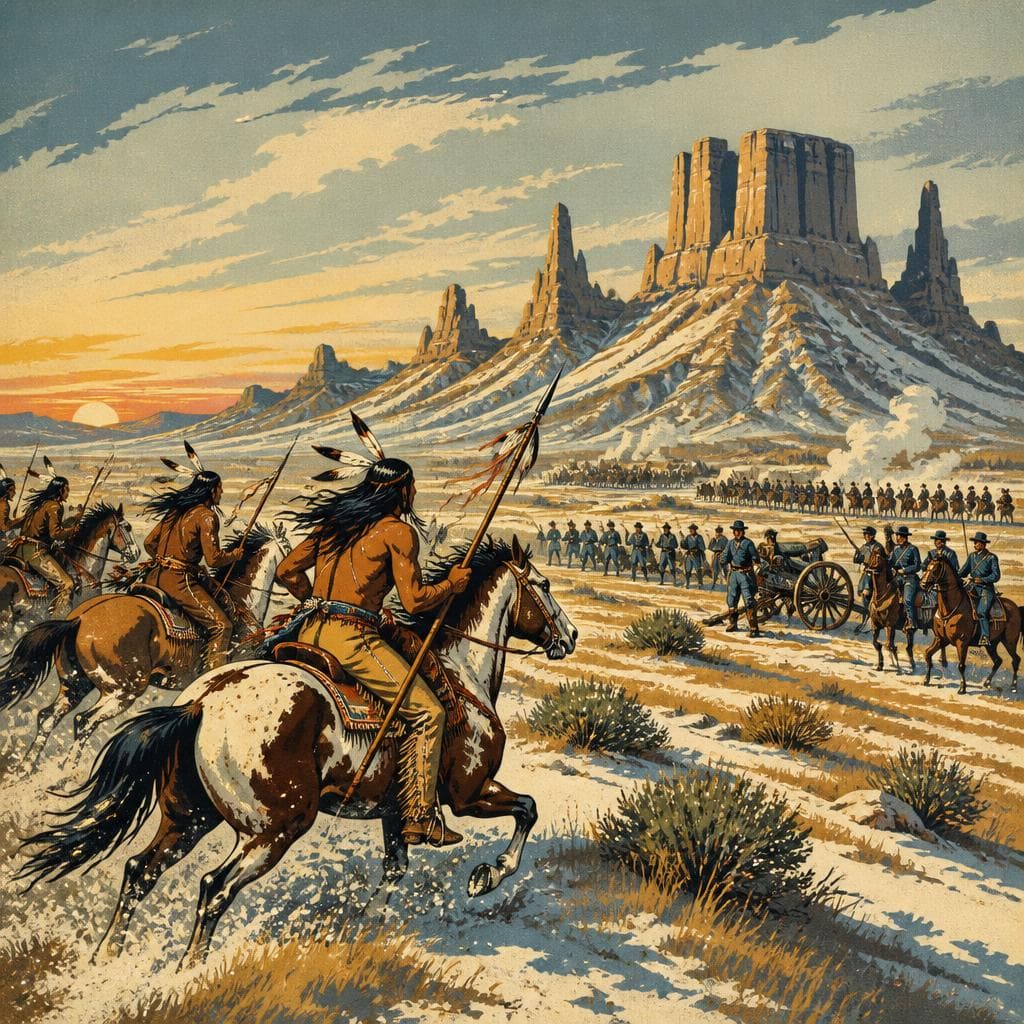 Cover art for At Slim Buttes, Hunger Marched Before Dawn