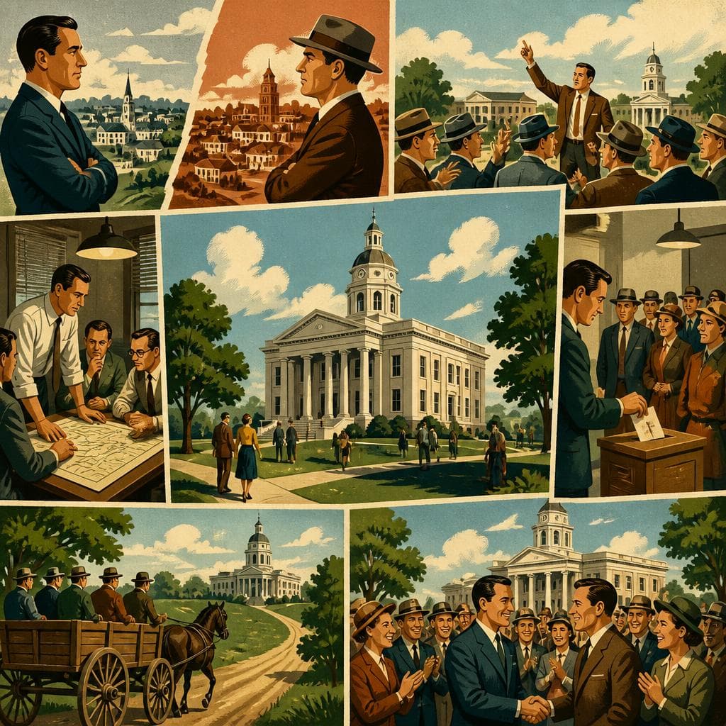 Cover art for How DeWitt Won the Courthouse