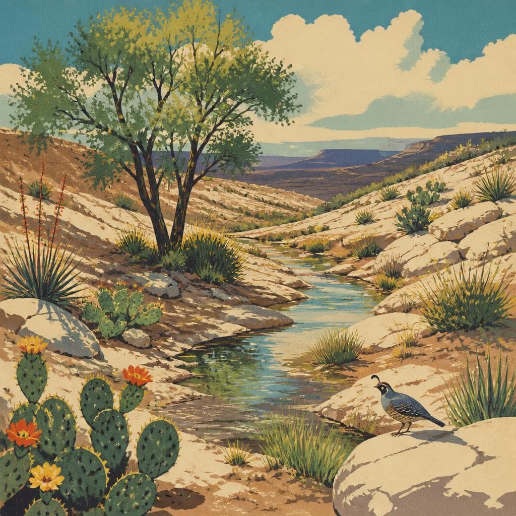 Cover art for Where the Dry Land Briefly Turns Alive