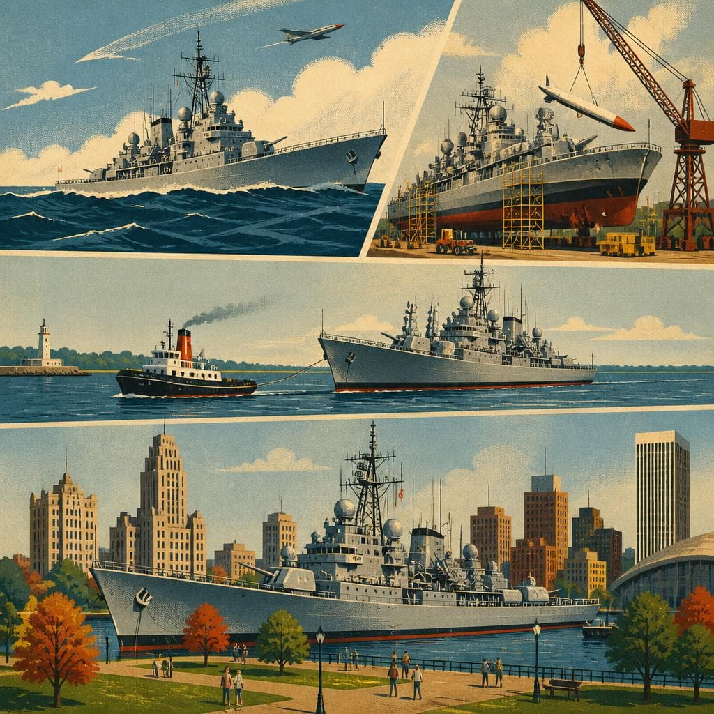 Cover art for How a Cold War Cruiser Came to Rest in Buffalo