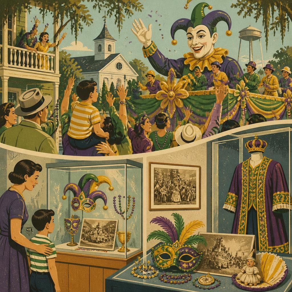 Cover art for Mardi Gras, Kept Local in Slidell