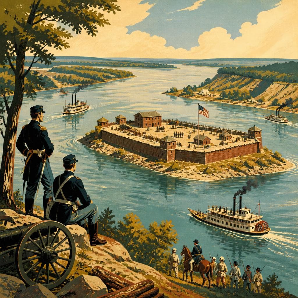 Cover art for Where a Fort Drew a Line on the Mississippi