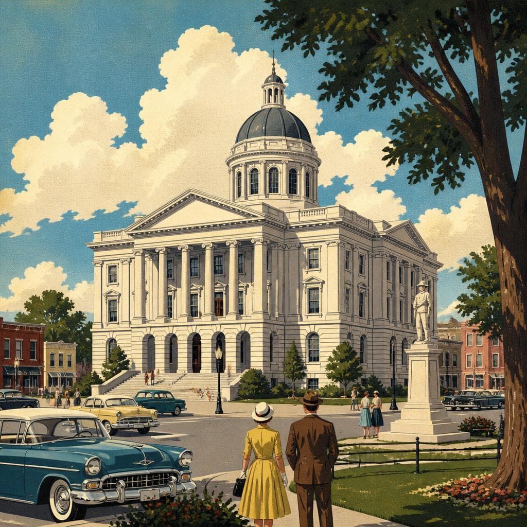 Cover art for The Courthouse That Commands the Square