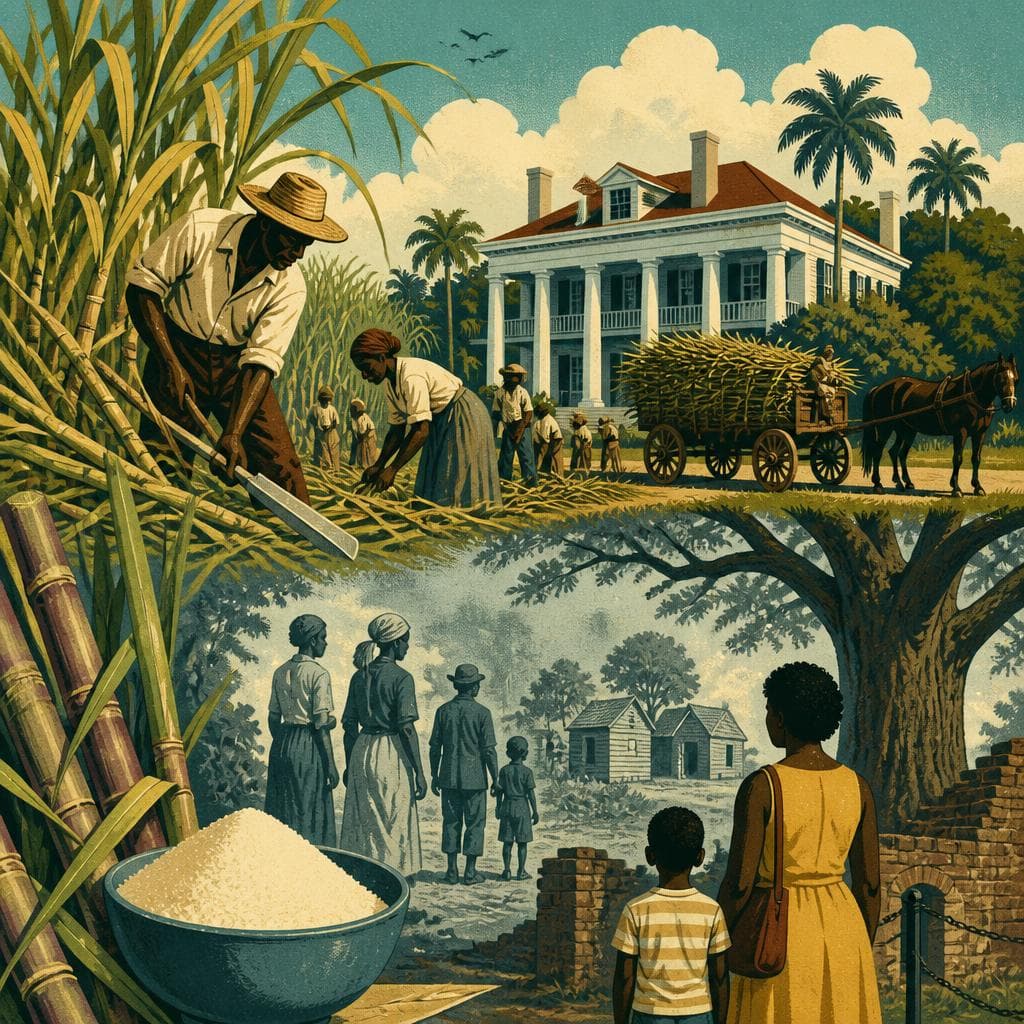 Cover art for Sugar, Memory, and the Ground Beneath It