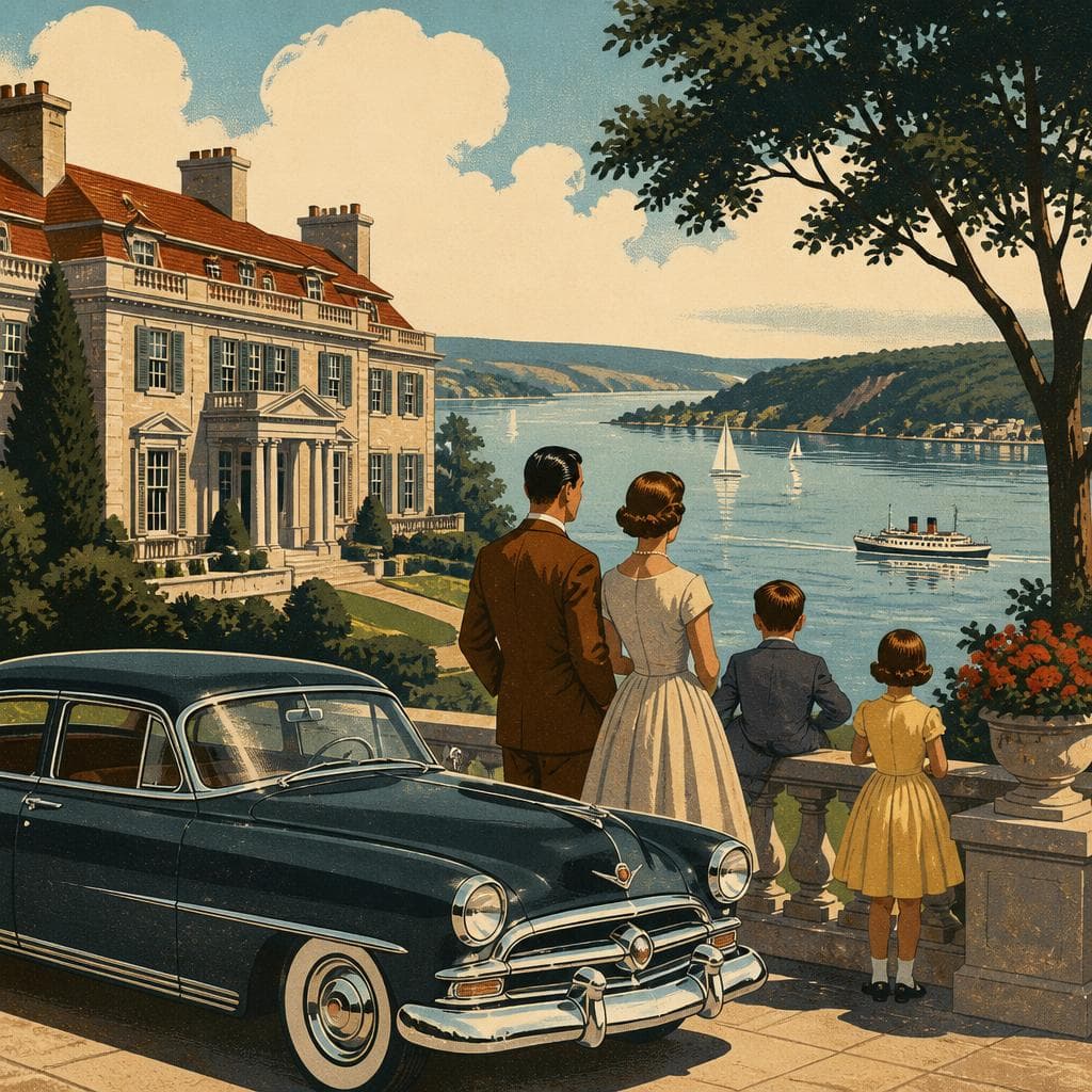 Cover art for A Manor House and a Hudson Dynasty