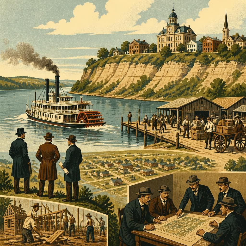 Cover art for Where the River Trade Made a County Seat