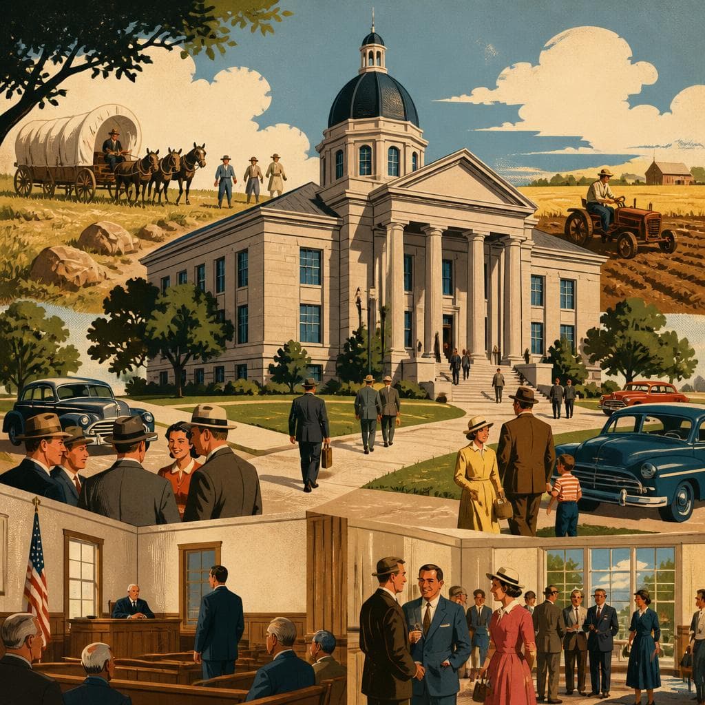 Cover art for Where Valley County Came to Be Official