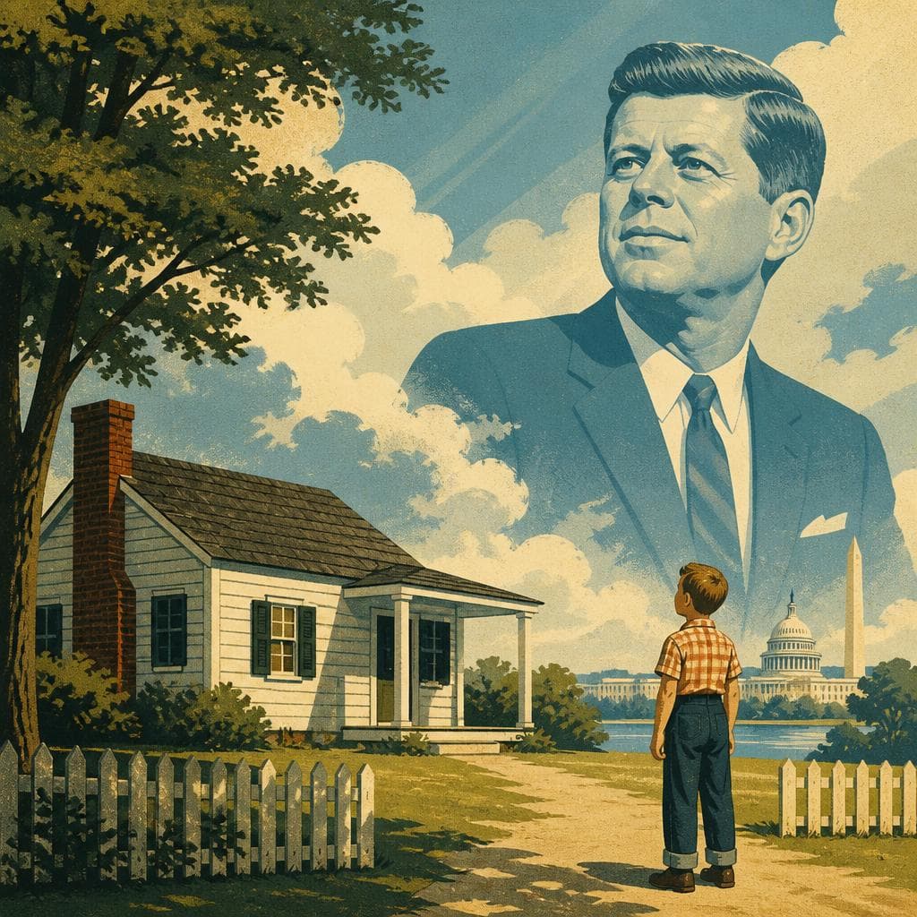 Cover art for Where a President’s Story Began