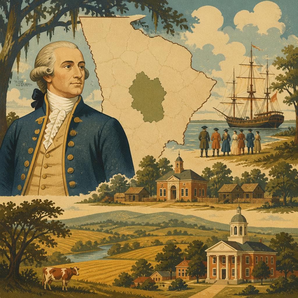 Cover art for A County Named Back to Georgia’s Beginning