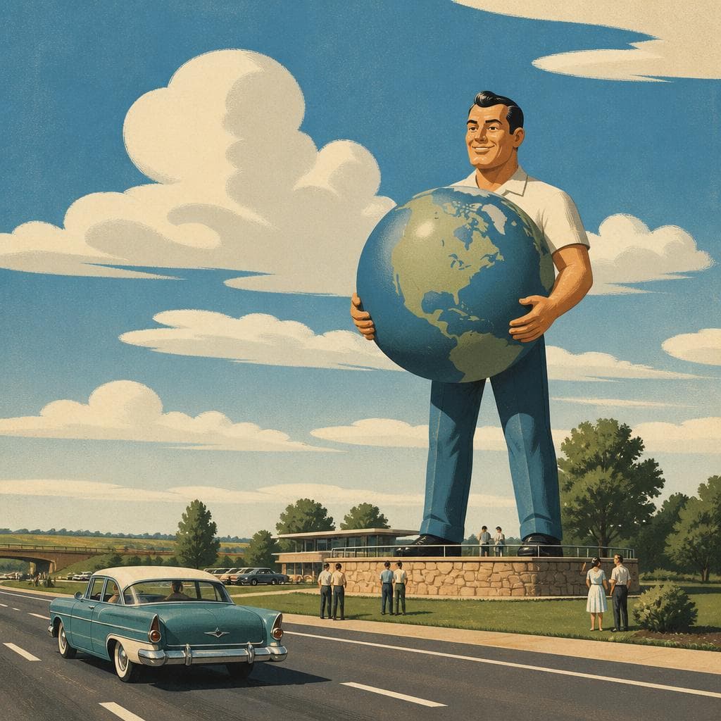Cover art for The Giant Beside the Freeway