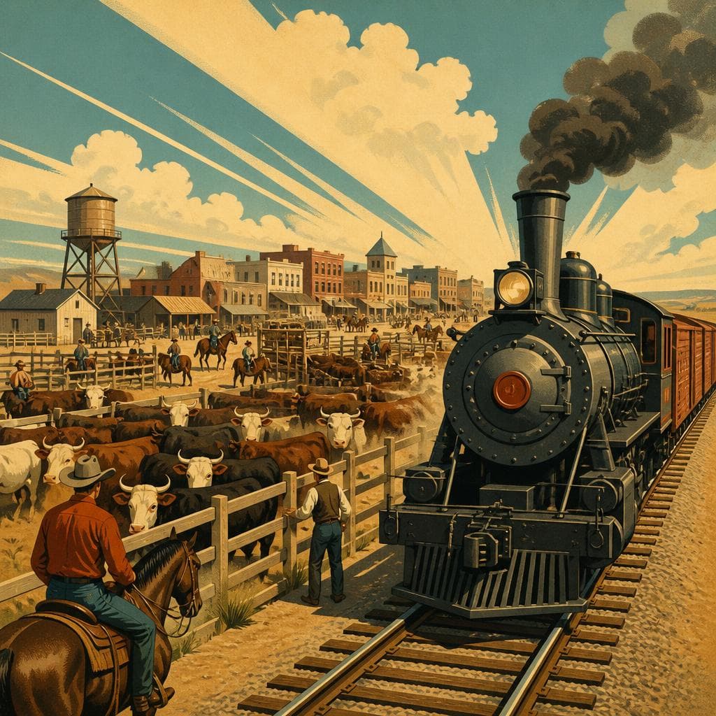 Cover art for When the Railroad Made Abilene Roar