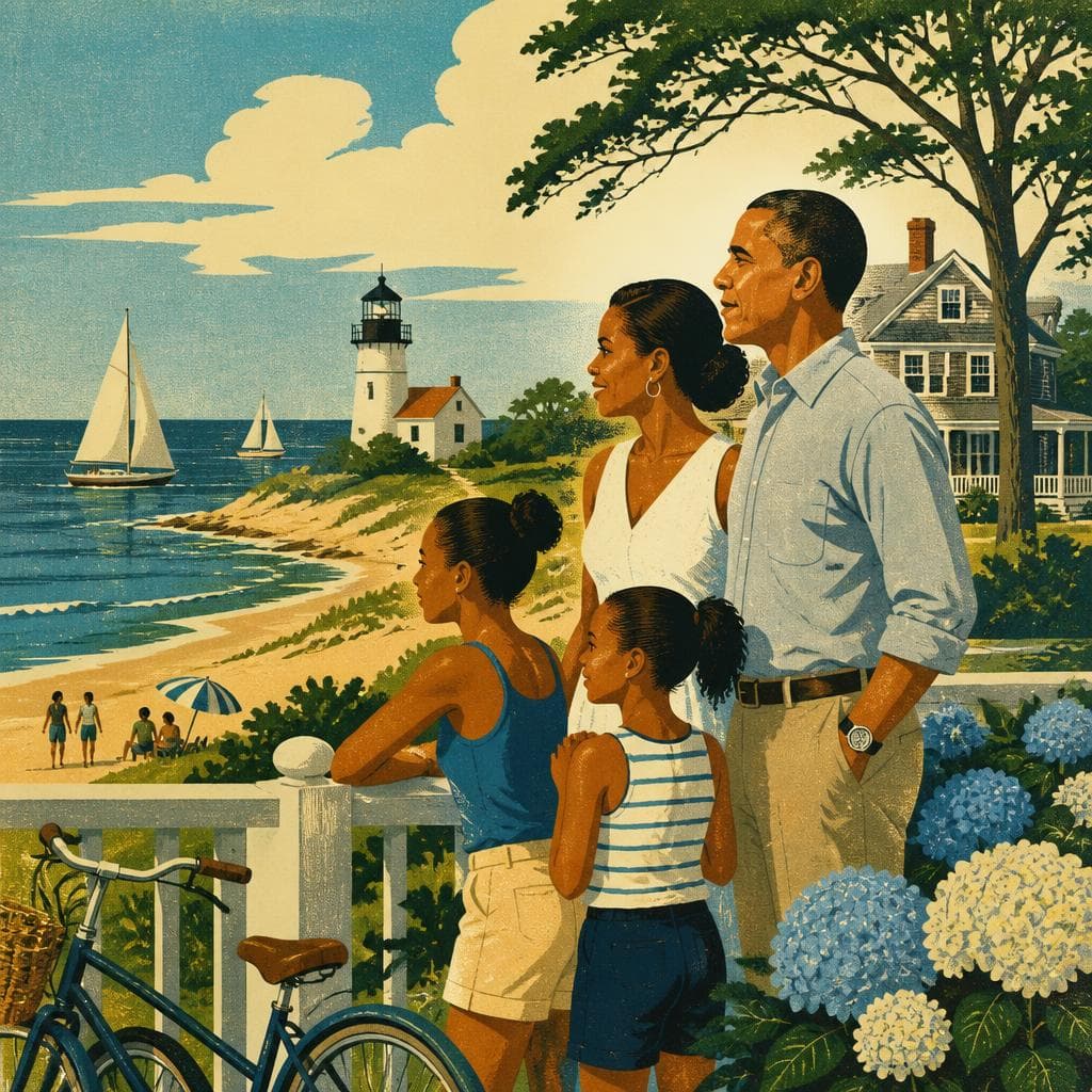 Cover art for How Martha’s Vineyard Became Obama’s Summer Island