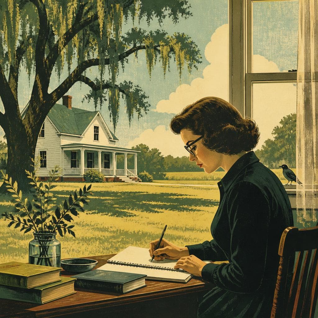 Cover art for Where Flannery O’Connor Came Home to Write