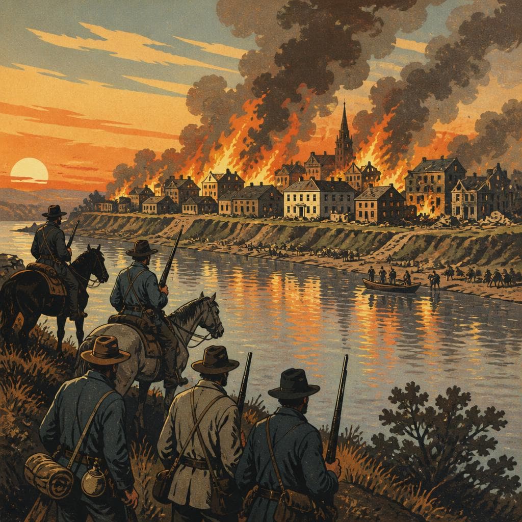 Cover art for At Daybreak, Lawrence Burned