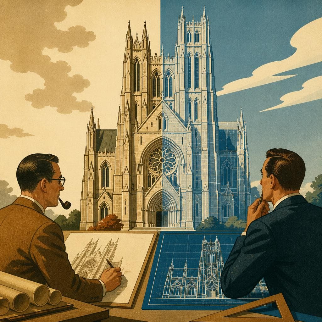 Cover art for Two Architects, One Newark Cathedral