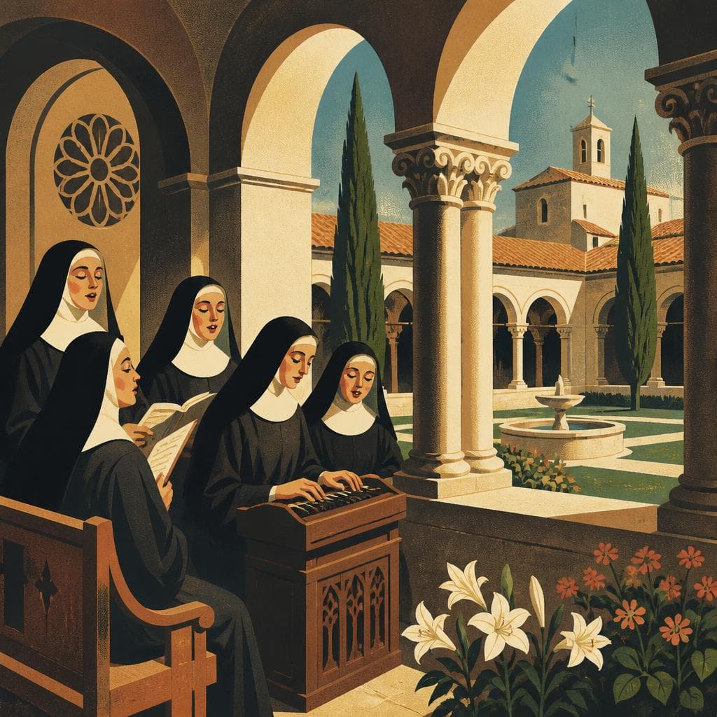 Cover art for Where a Cloister Learned to Sing