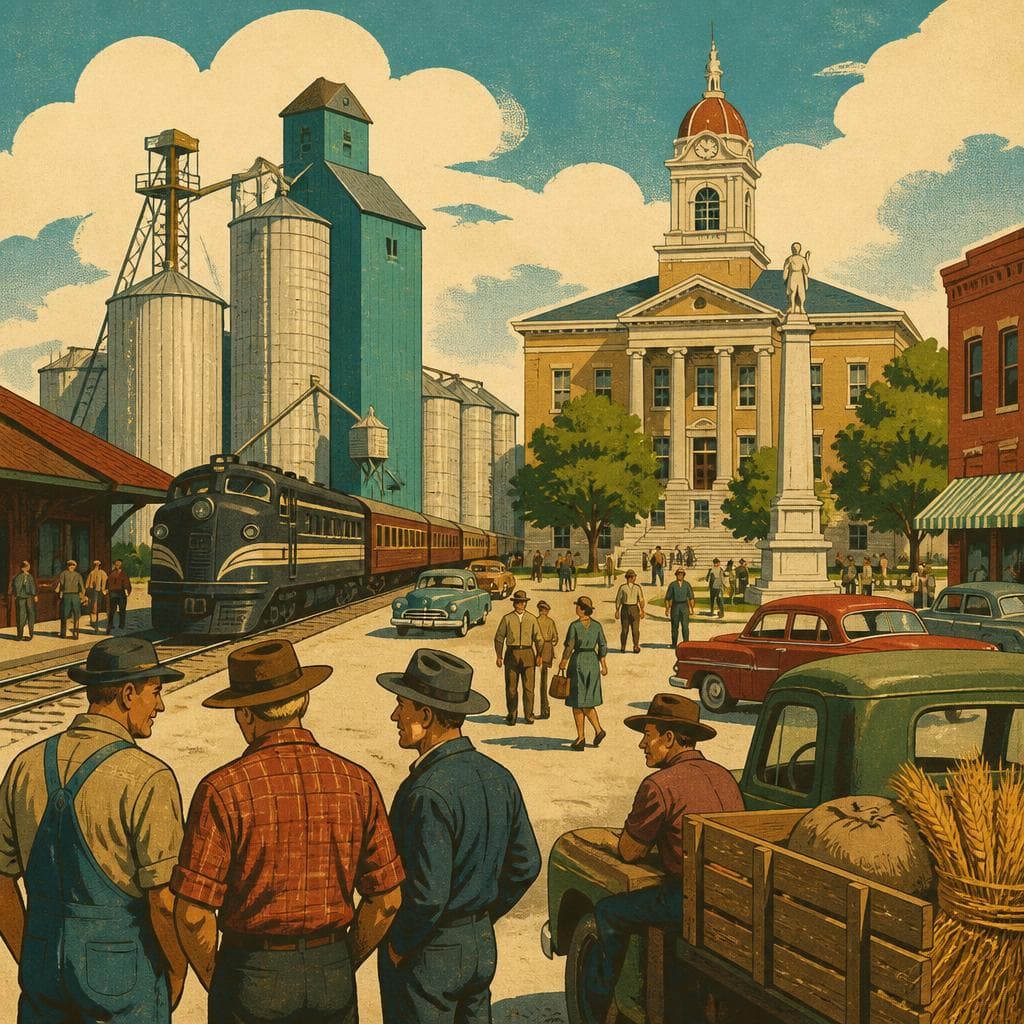 Cover art for Where the Hi-Line Stopped and a County Gathered