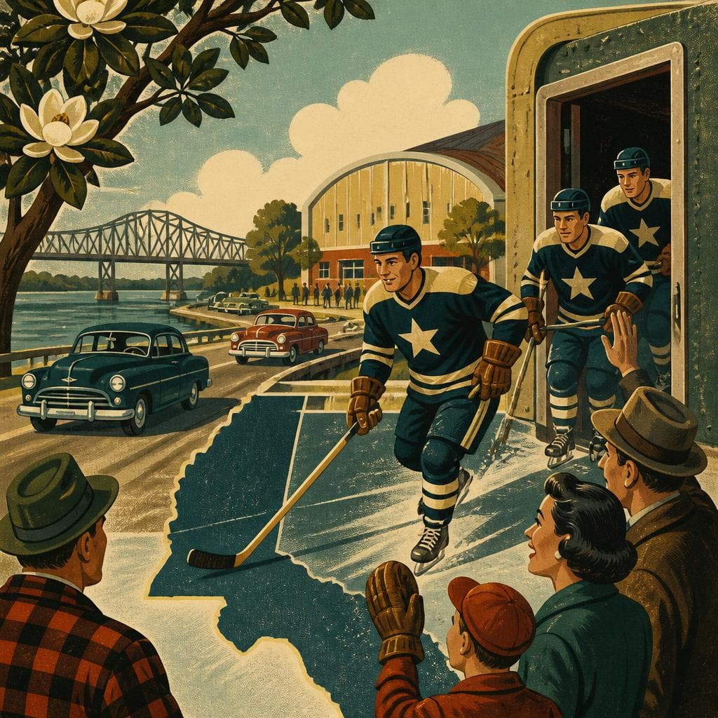 Cover art for When Hockey Crossed the State Line