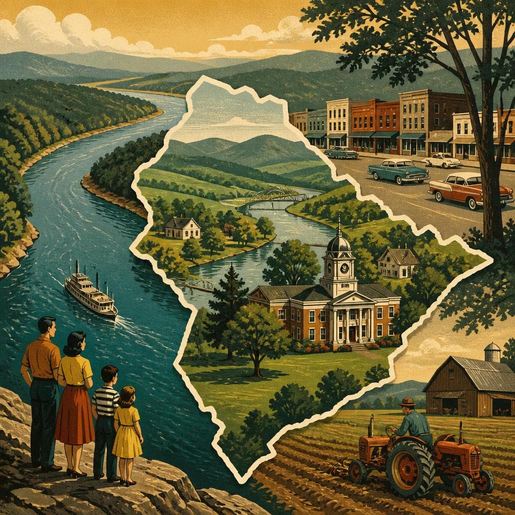 Cover art for When a River Corner Became Meigs County