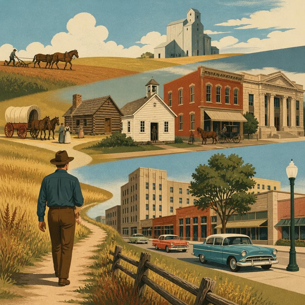 Cover art for Where the Prairie Becomes a Town