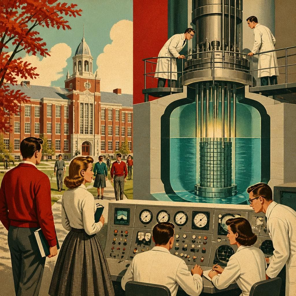 Cover art for When Nuclear Science Came to Campus