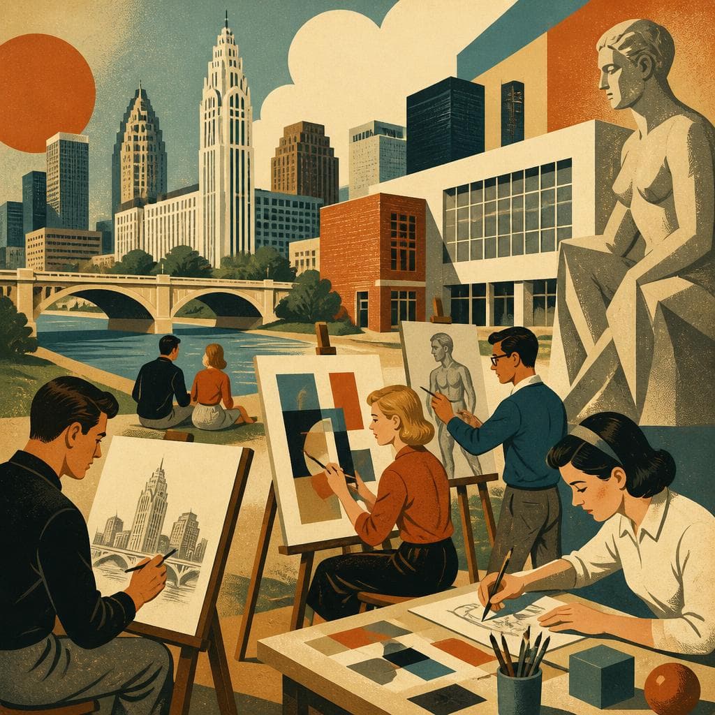 Cover art for Where Columbus Learned to Draw Big
