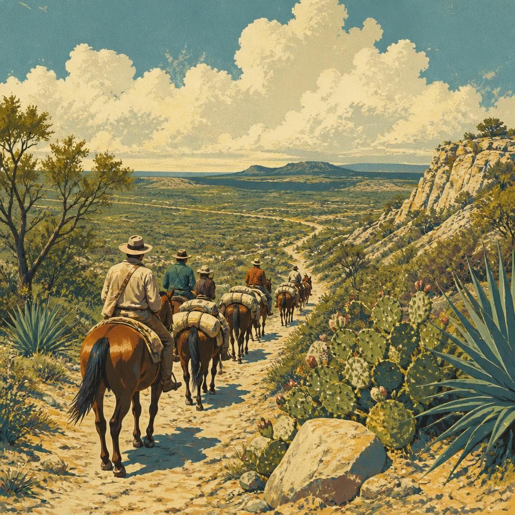 Cover art for Before Texas, a Road Through the Brush