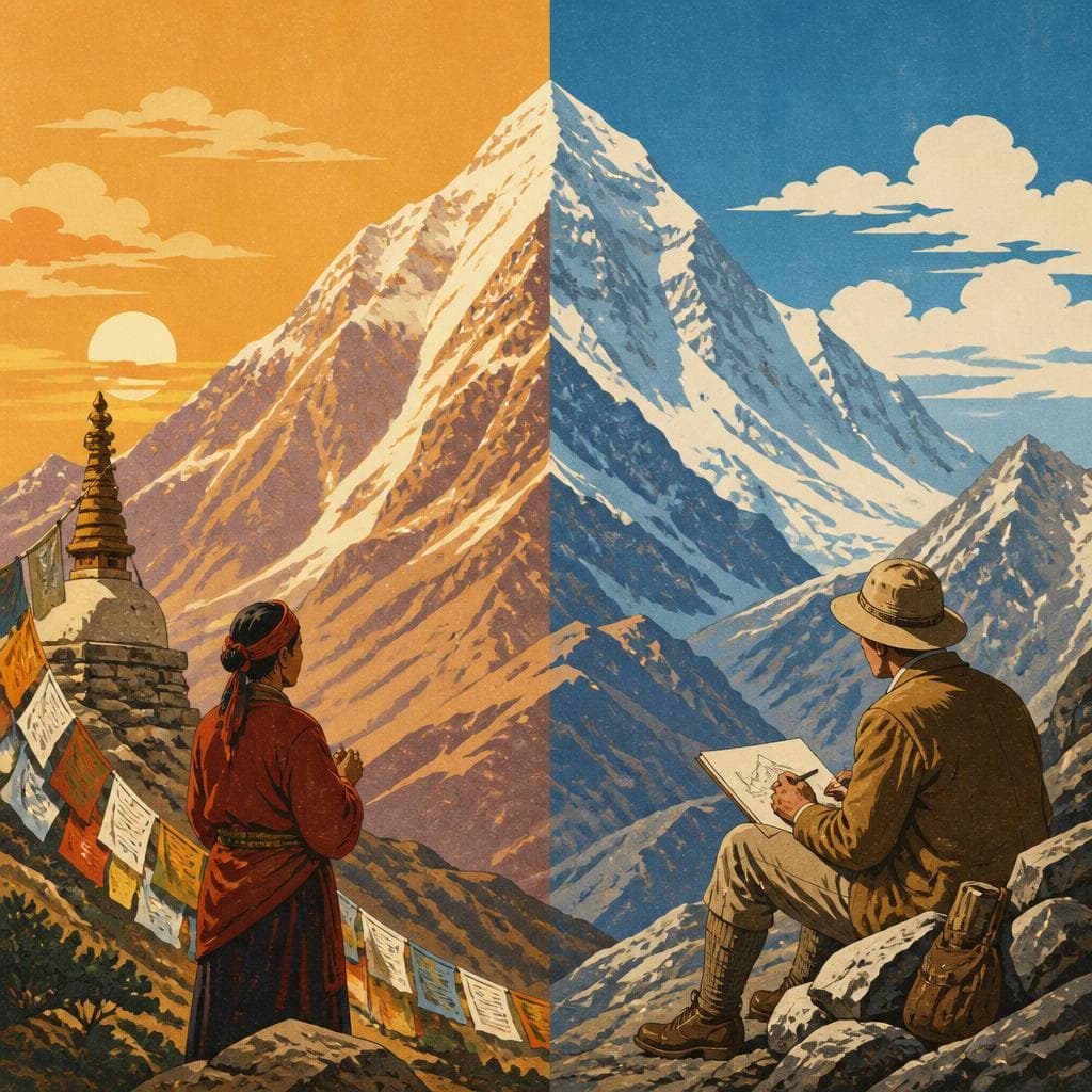 Cover art for The Mountain With Two Names