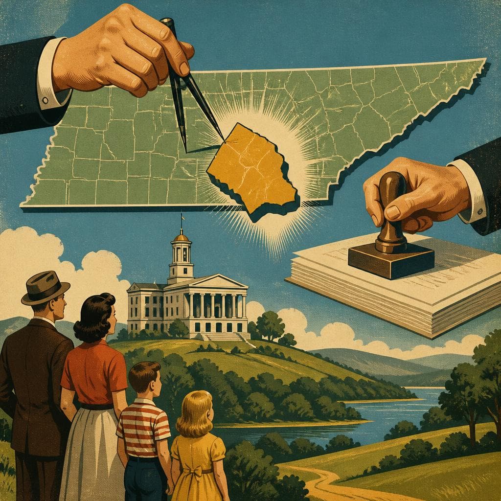 Cover art for When Tennessee Drew Its Youngest County