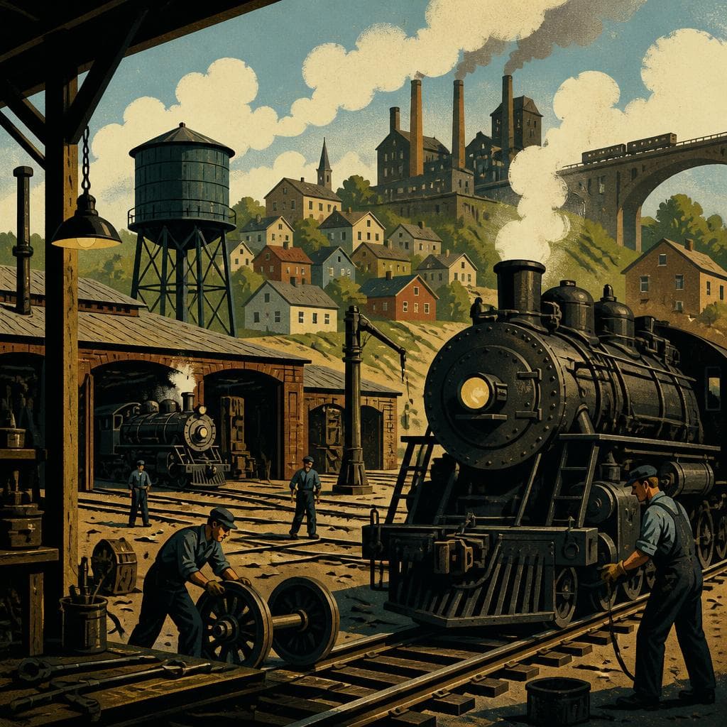 Cover art for Where Hugo Kept the Railroad Moving