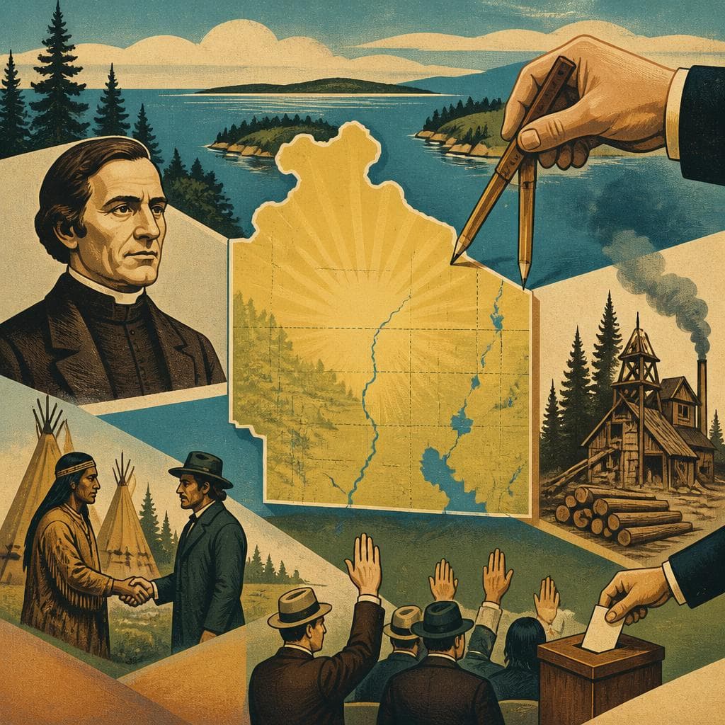 Cover art for A County Drawn Into Being