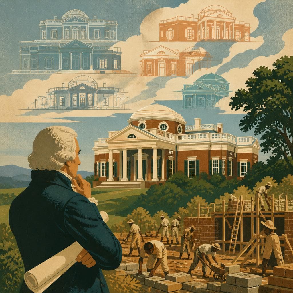 Cover art for Monticello, Revised Again and Again
