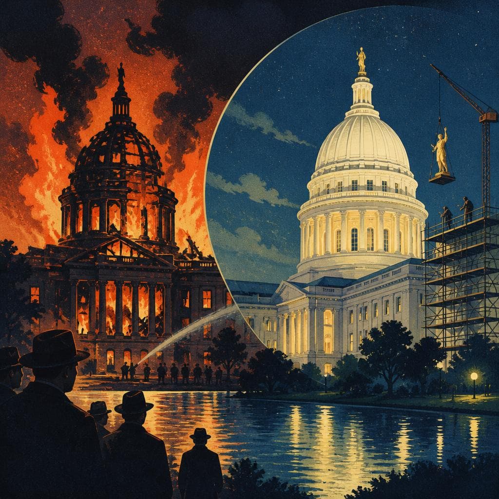 Cover art for After the Fire, a Capitol Reborn