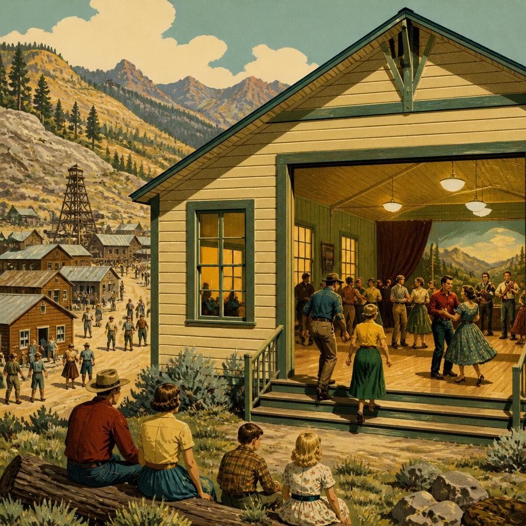 Cover art for The Hall That Tamed a Boomtown