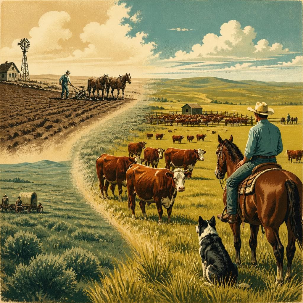 Cover art for Where Grass Turned Into Beef