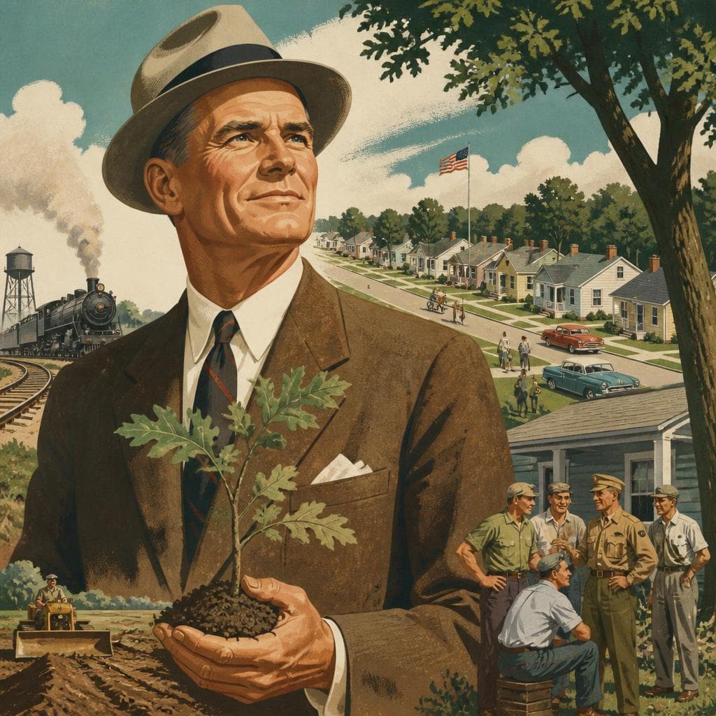 Cover art for The Man Who Planted Fitzgerald