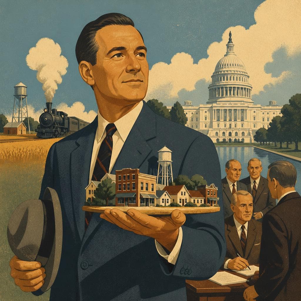 Cover art for Aledo’s Man in Washington