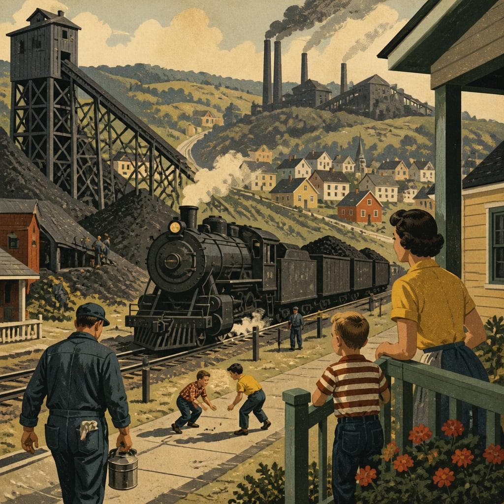 Cover art for Where the Railroad Made a Coal Town
