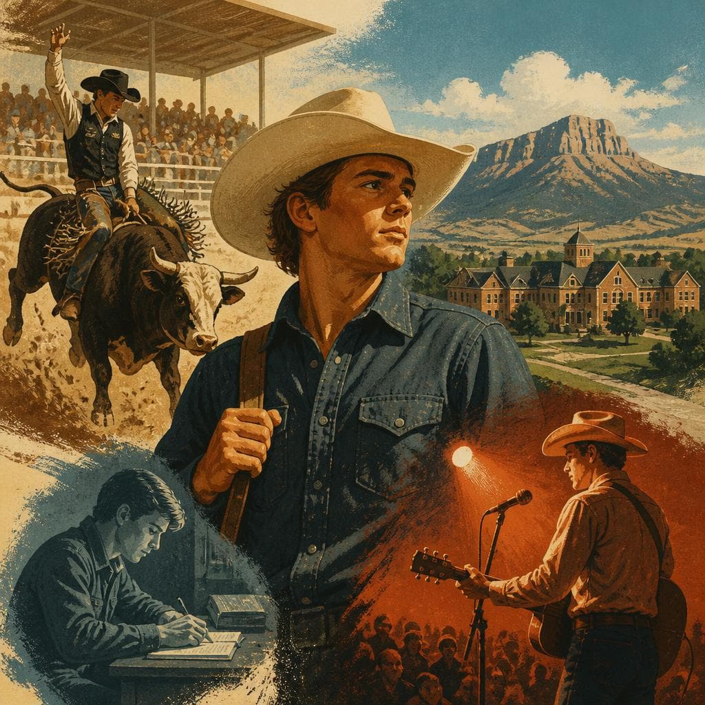 Cover art for Where Sheridan Shaped Chris LeDoux