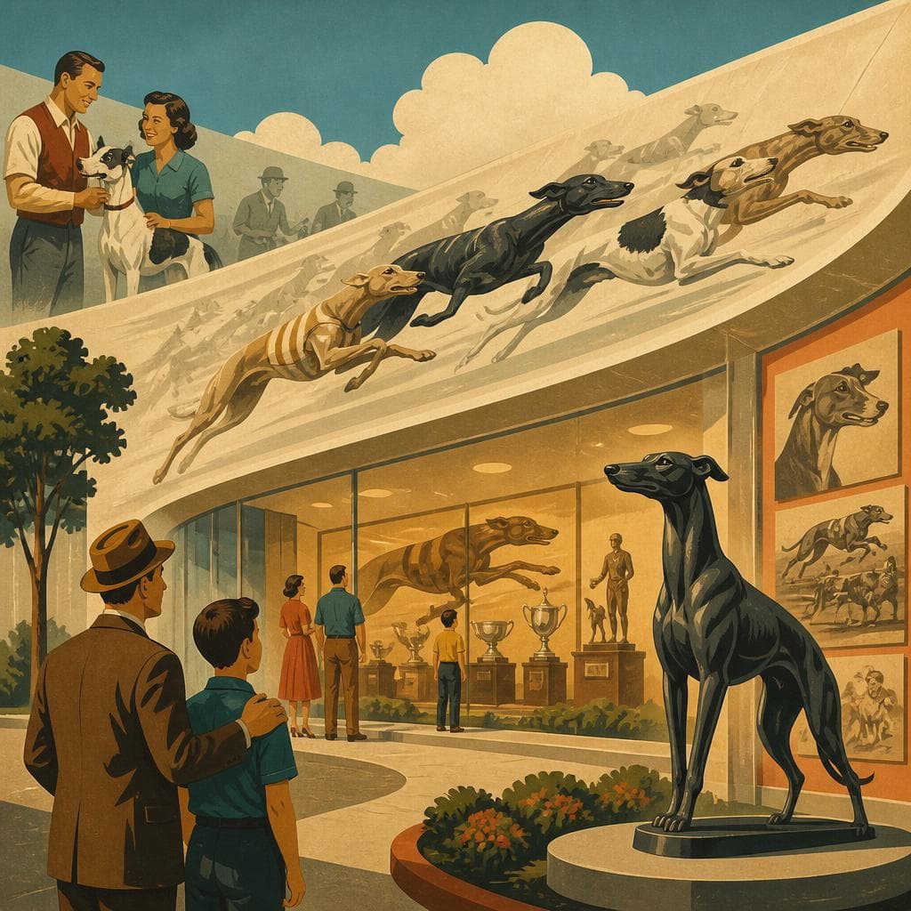Cover art for Where Fast Dogs and Their People Are Remembered