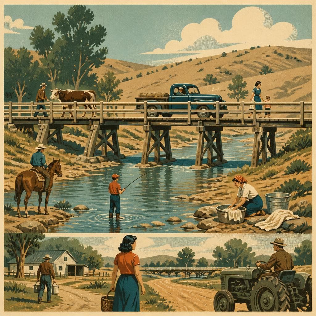 Cover art for Before the Reservoir, a Bridge Meant the Difference