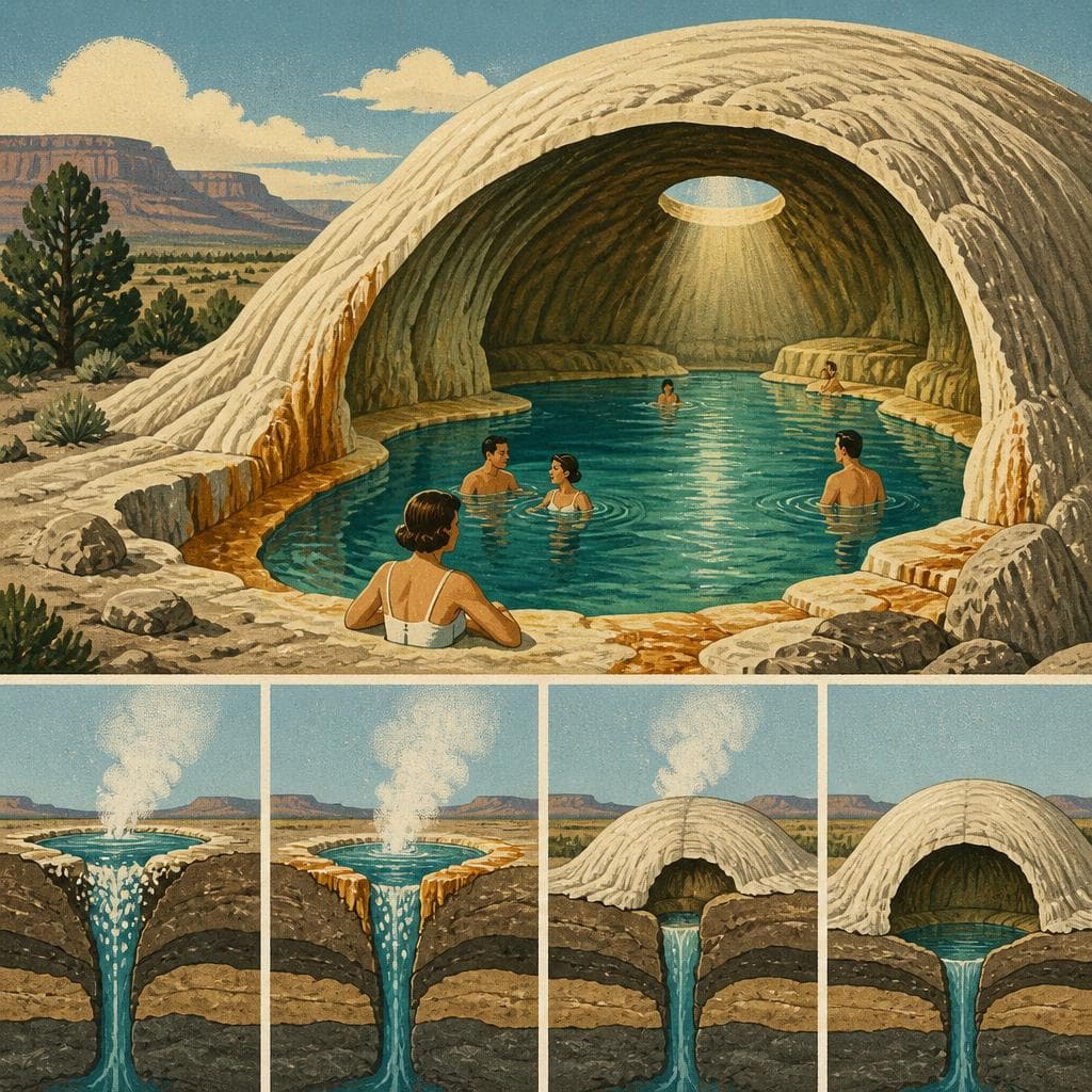 Cover art for Inside Utah’s Warm Limestone Crater