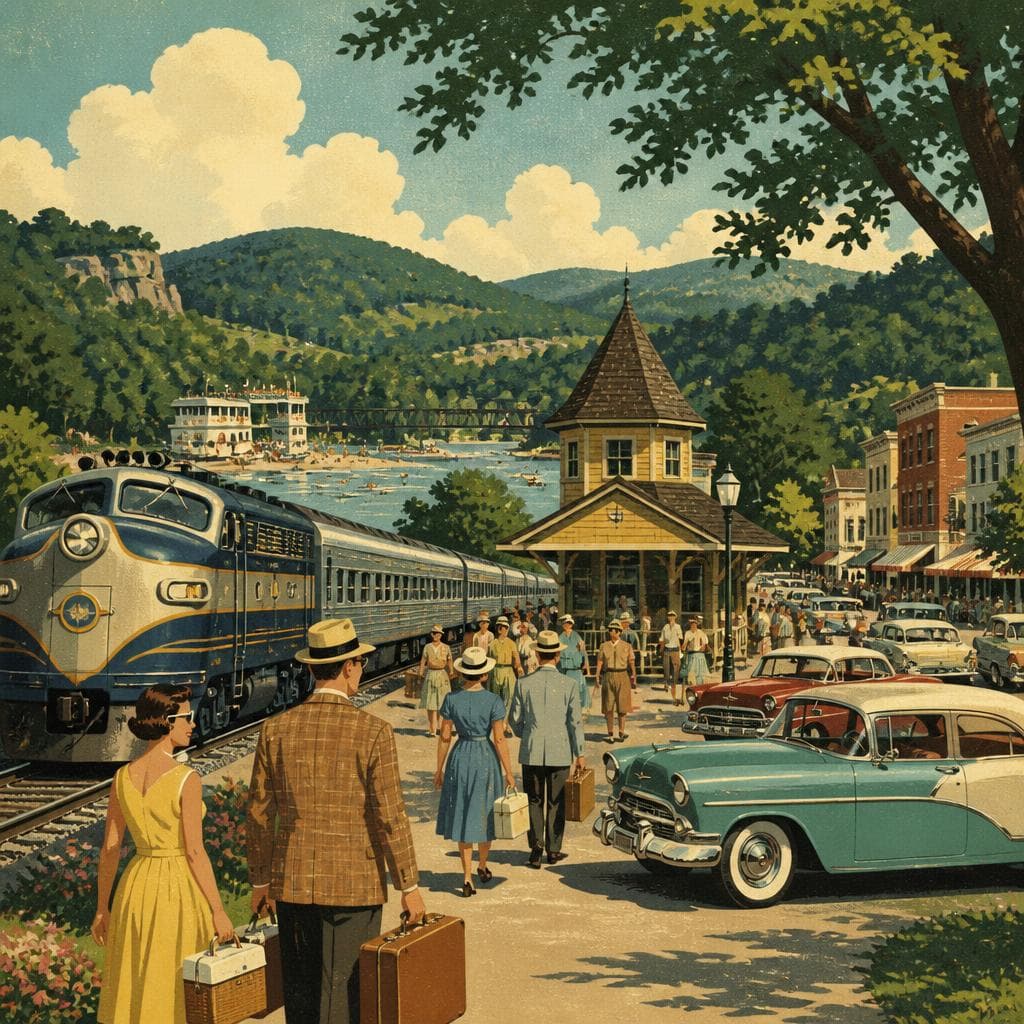 Cover art for When the Railroad Brought Summer to Hardy