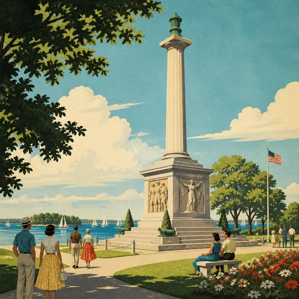 Cover art for A Column for Victory, and for Peace