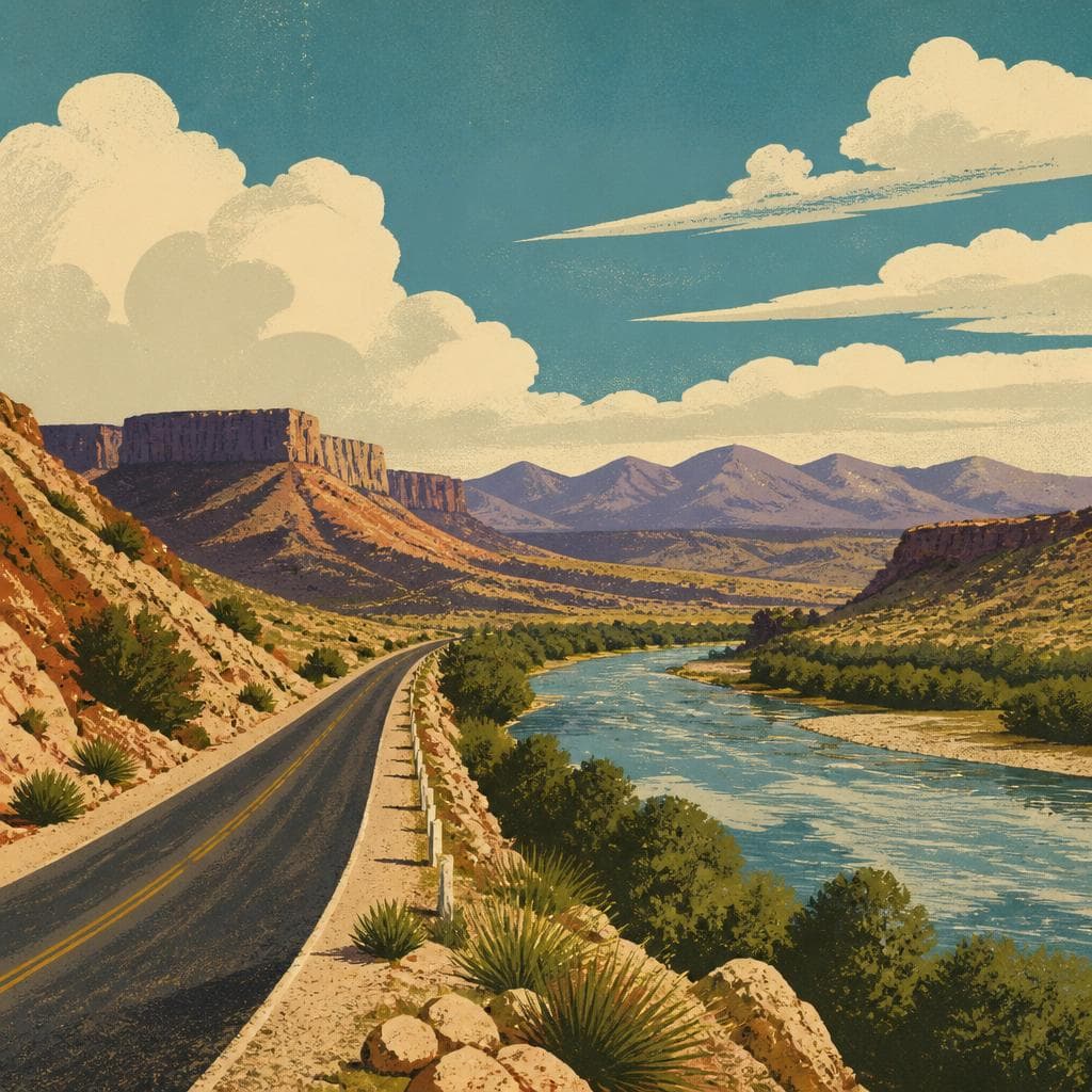 Cover art for Where the Road Kept Going